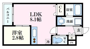 舟入幸町駅 徒歩4分 3階の物件間取画像